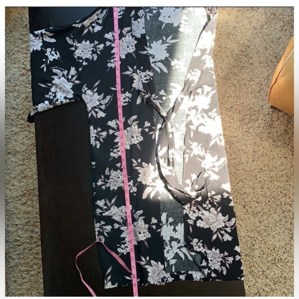 Spiritual gangster brand floral kimono robe coverup - Picture 9 of 9